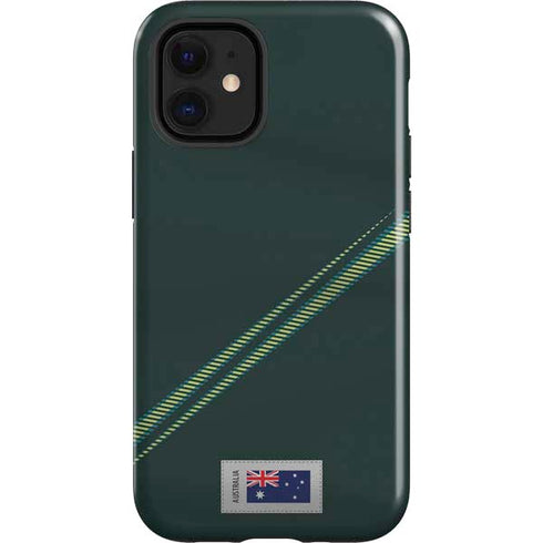 Australia Soccer Flag iPhone 12 Mini Impact Case